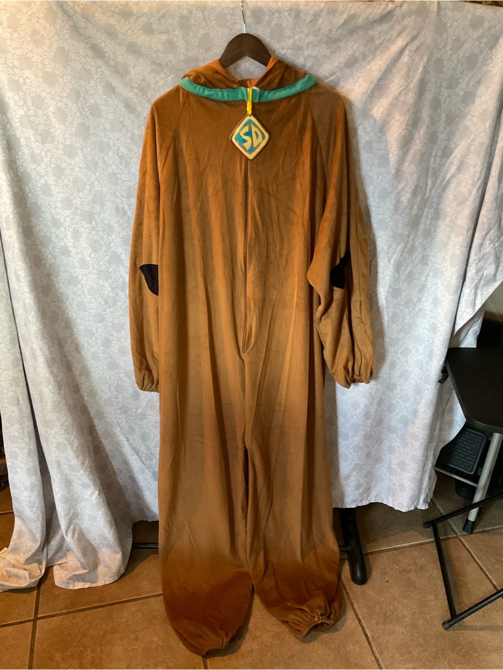 Scooby-Doo Inspired Brown Hooded Costume